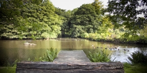 Luxury self catering cottage grounds in Lancashire Preston